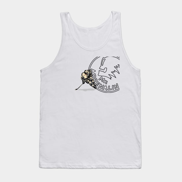 Mr. Adrenalin hockey Tank Top by sibosssr